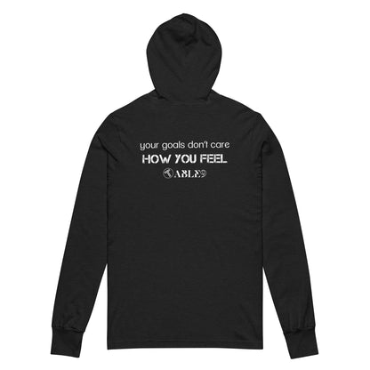 Goals Hooded long-sleeve tee