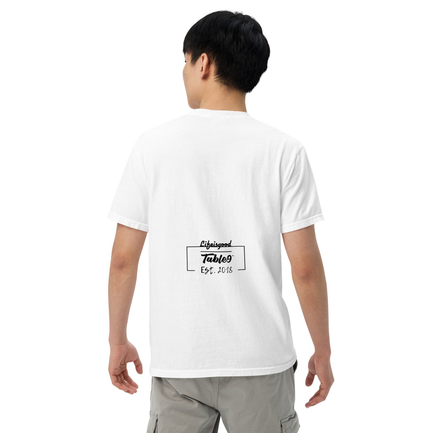 Men’s Smile heavyweight t-shirt