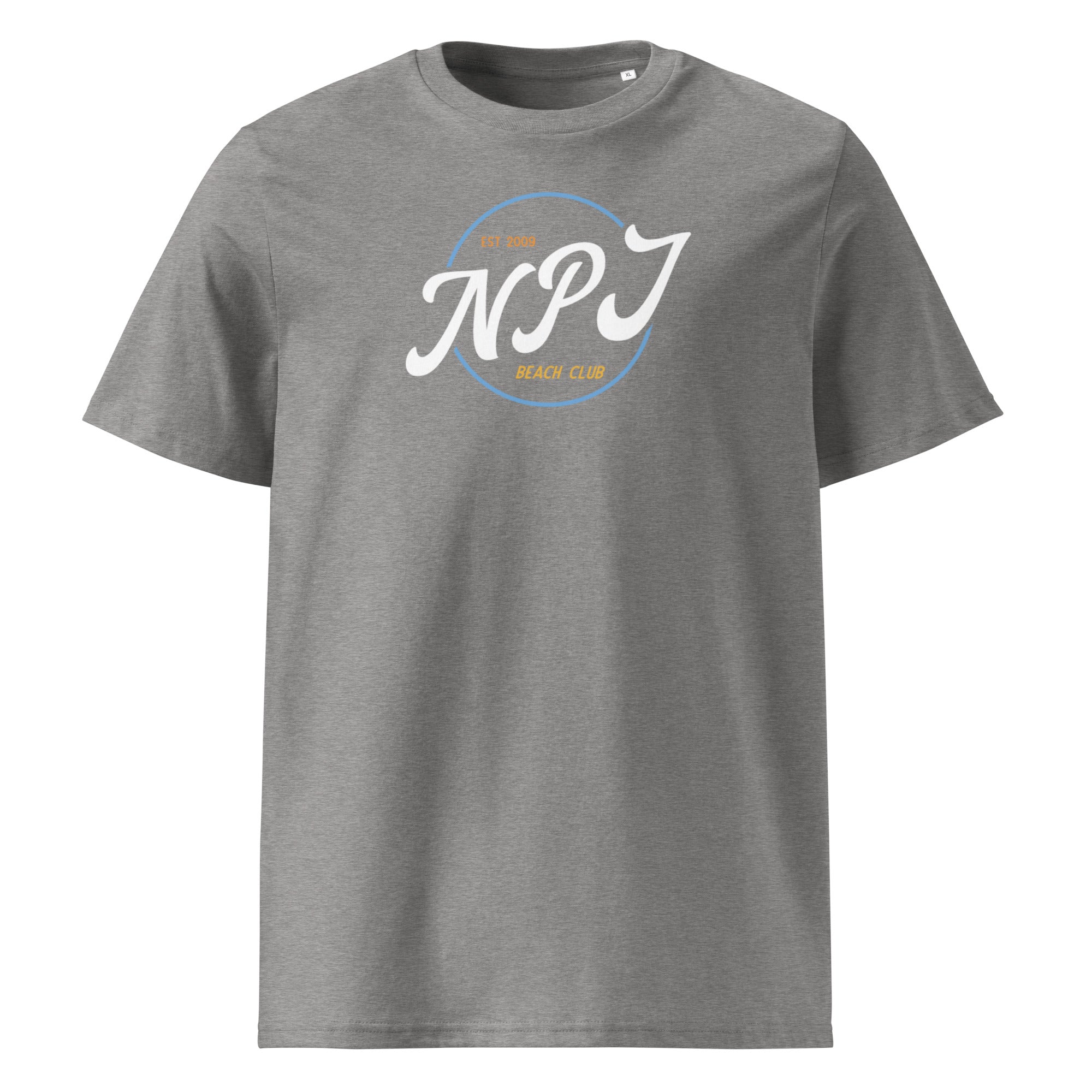 Unisex Beach organic ribbed neck t-shirt