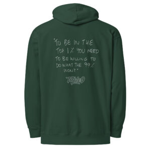 Top 1% Unisex midweight hoodie