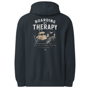 Airport Therapy Unisex premium mid-weight hoodie