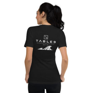 Waves Unisex Short Sleeve V-Neck T-Shirt